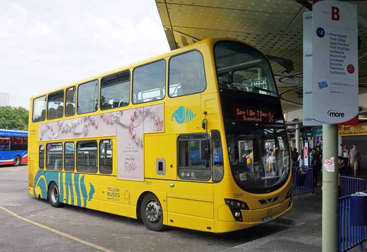 Yellow Buses Volvo B9TL Wright VGW187